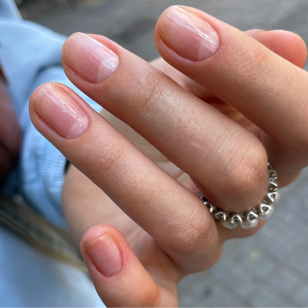 Hygienic manicure without coating