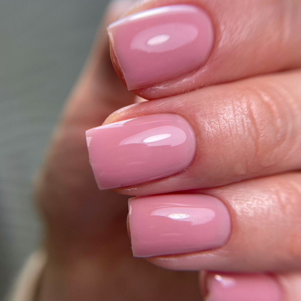 Manicure with gel polish